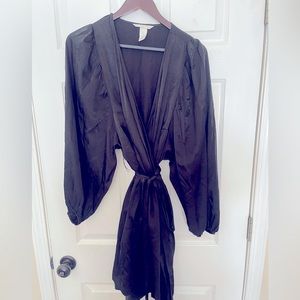 H&M black mid length dress